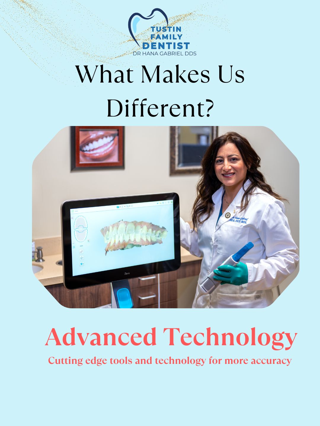 Friendly dental team preparing for a patient visit