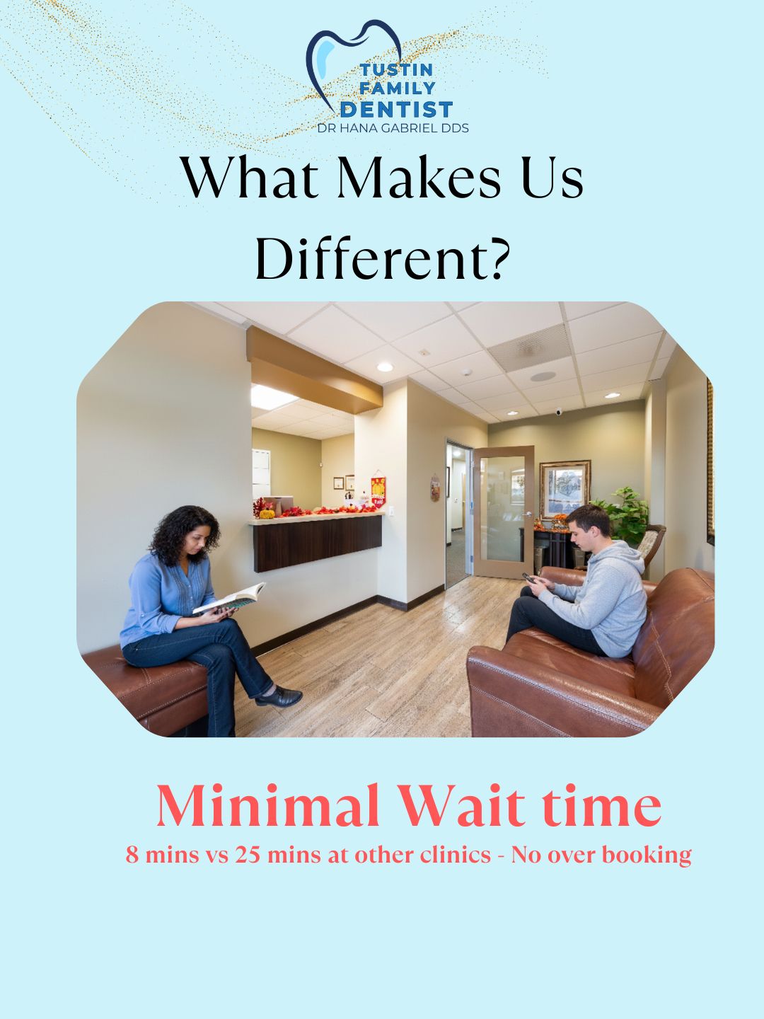 Modern dental tools arranged for a procedure