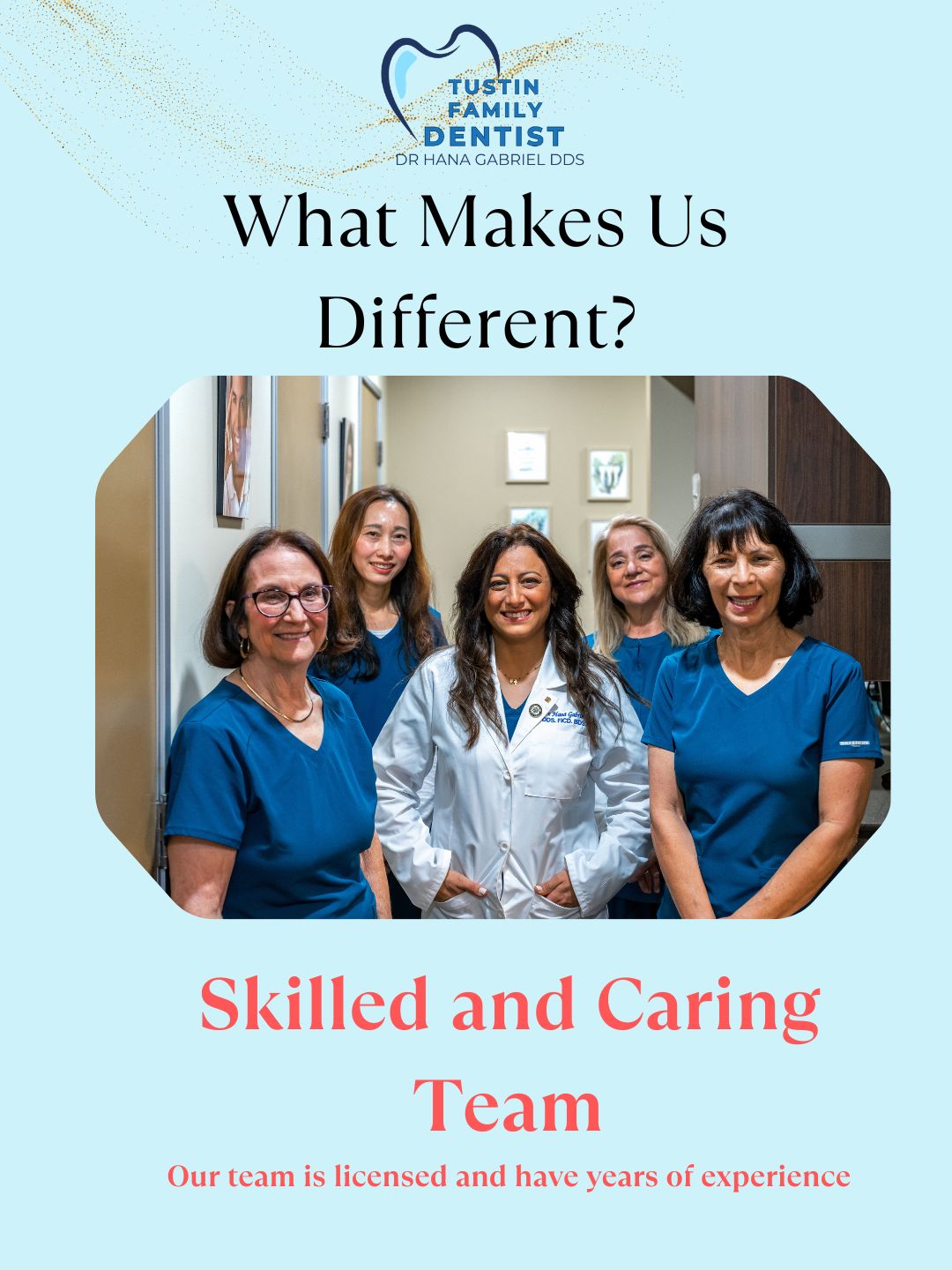 Smiling patient after a successful dental appointment